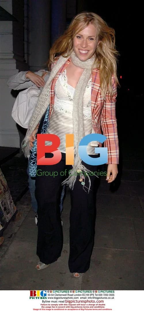 Natasha Bedingfield attends Stevie Wonder birthday