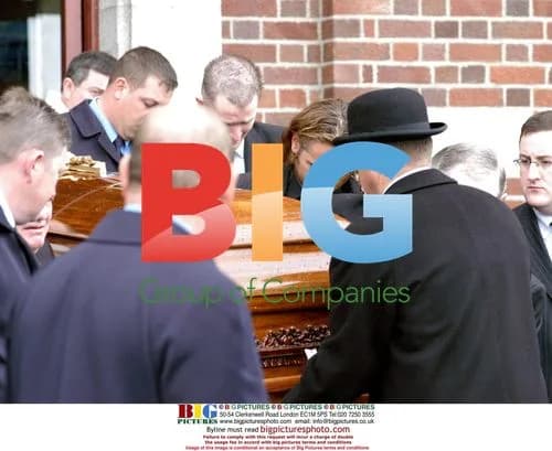 Colin Farrell at Grandfather's Funeral