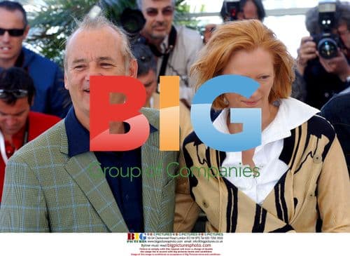 Actors and Director at Cannes for 'Broken Flowers'