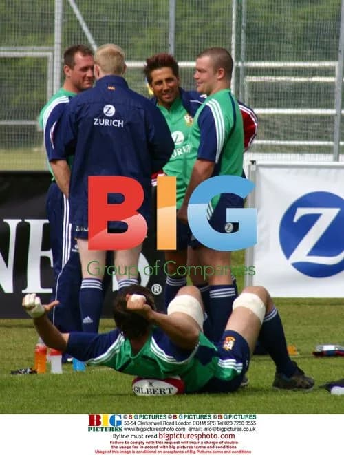 British Lions Squad Training