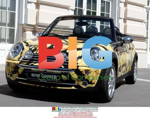 Donatella VERSACE presents Versace Mini Cooper