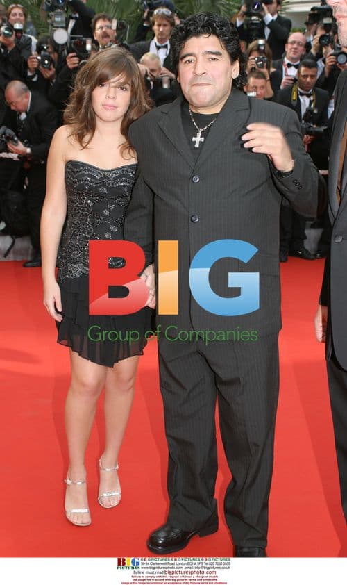 Diego Maradona at Cannes Film Festival