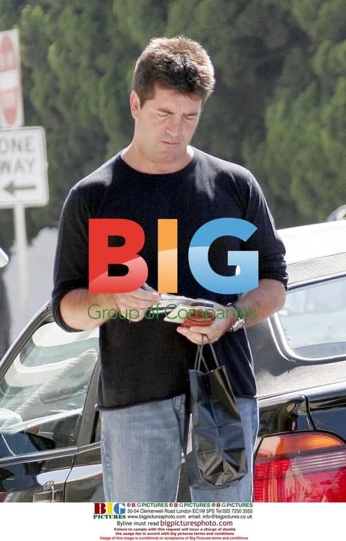 Simon Cowell Gets Parking Ticket in Beverly Hills