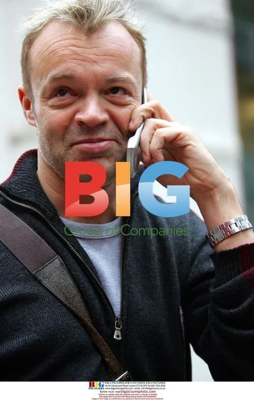 Graham Norton shopping at Liberty's