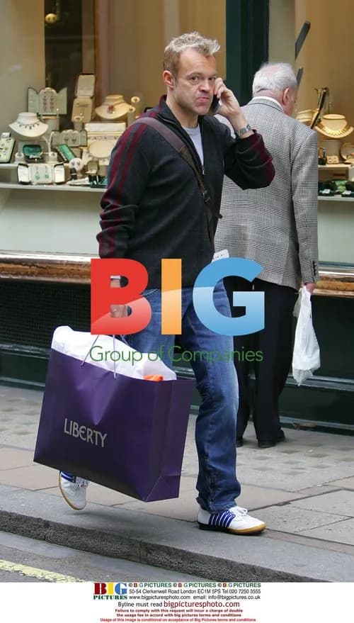 Graham Norton shopping at Liberty's