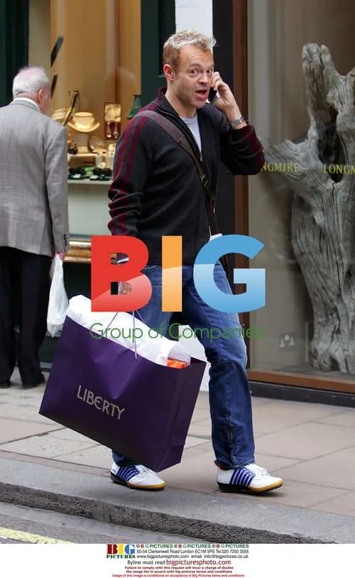 Graham Norton shops at Liberty's in London