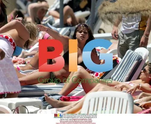 Jade Goody on Spanish Beach