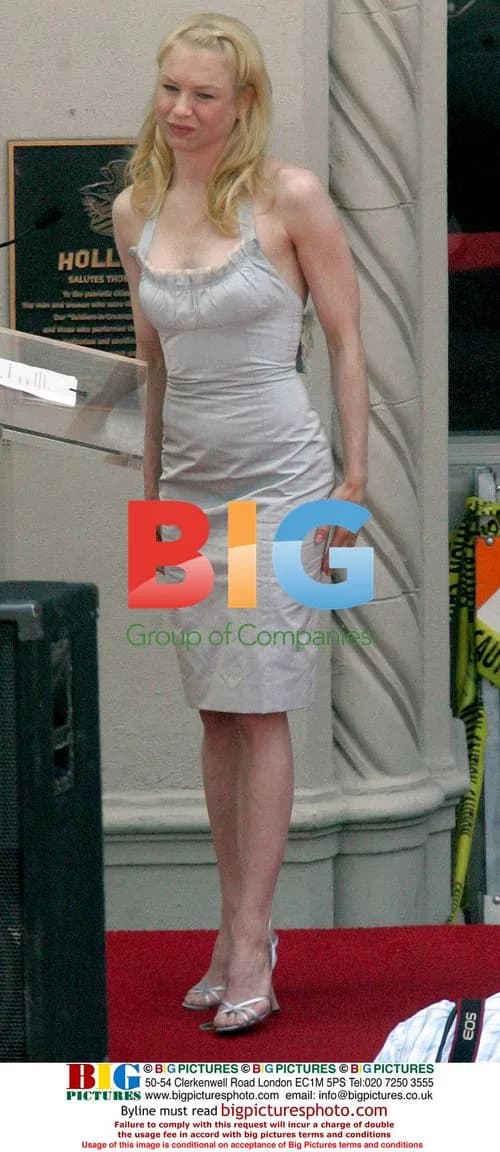 Rene Zellweger Honored with Hollywood Star