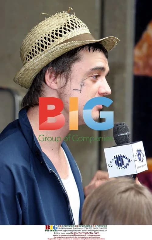 Pete Doherty Arrives at Ivor Novello Awards