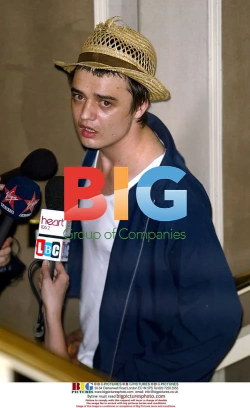 Pete Doherty Arrives at Ivor Novello Awards
