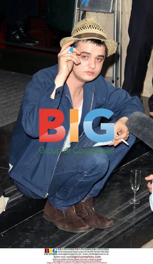 Pete Doherty Arrives at Ivor Novello Awards