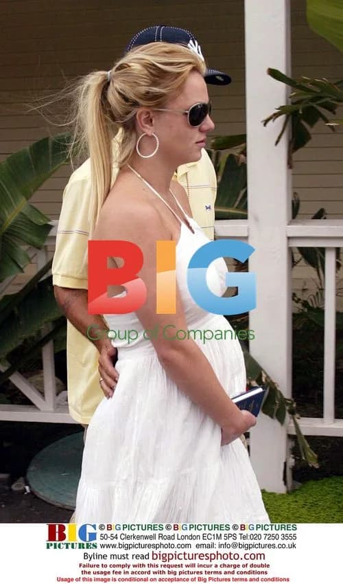 Britney Spears and Kevin Federline Leaving Moonshadows