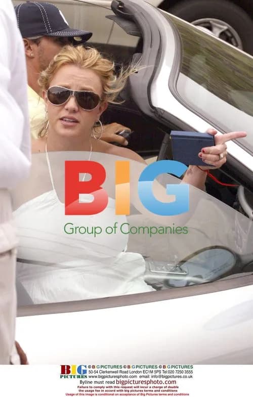 Britney Spears and Husband Leaving Restaurant