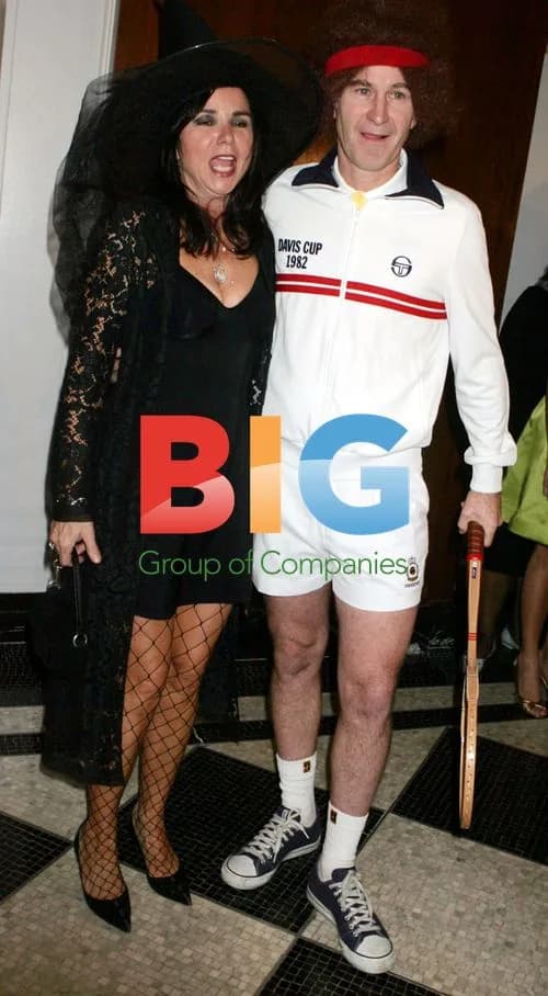 Patti Smyth & John McEnroe at Bette Midler's 'Hulaween 2005' party