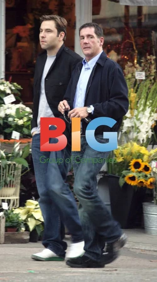 Dale Winton and David Walliams Lunch