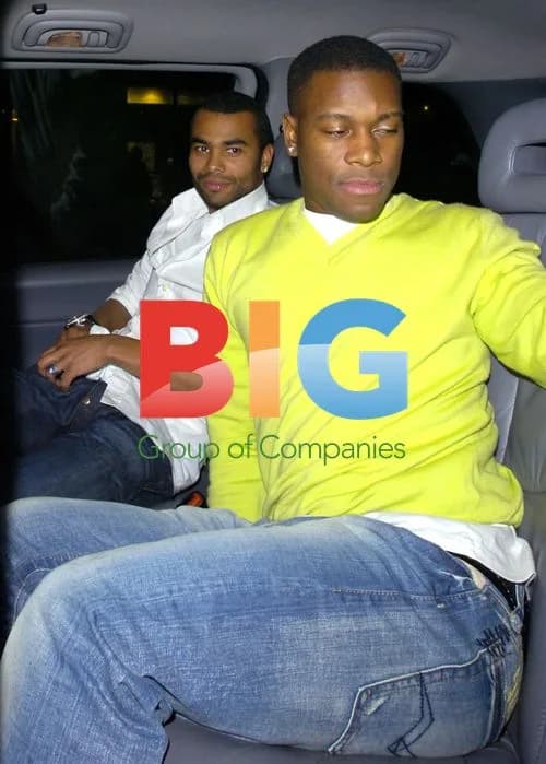 Ashley Cole enjoys night out in London