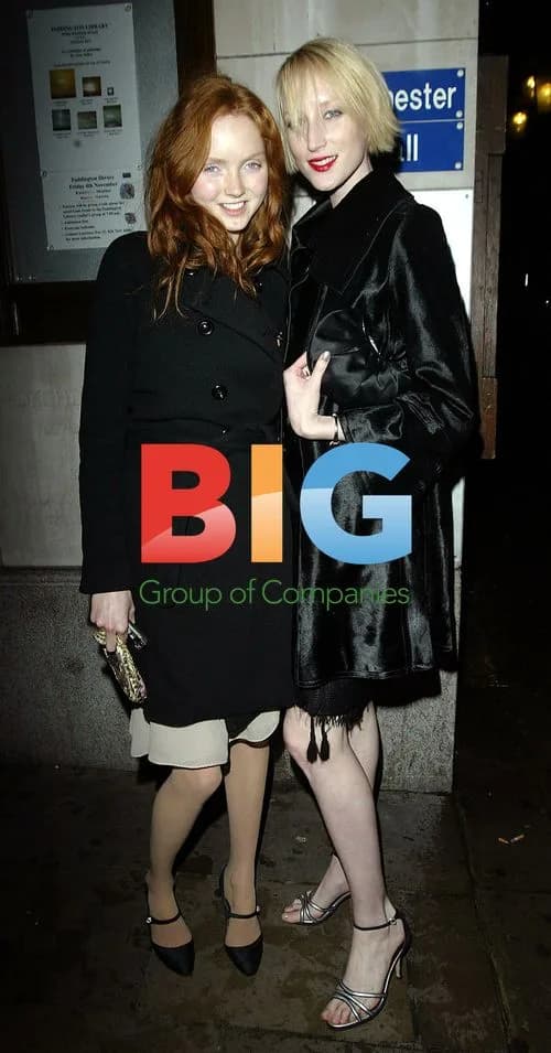Models Lily Cole and Jade Parfit at Supper Club Event