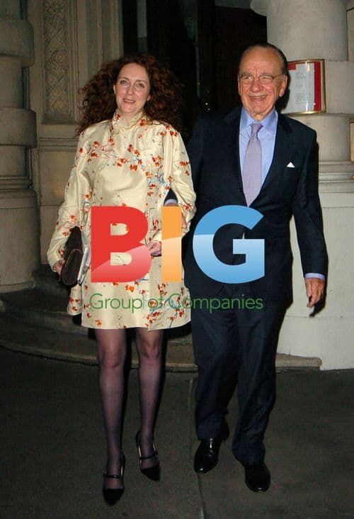 Actor Ross Kemp's wife Rebekah Wade out in London