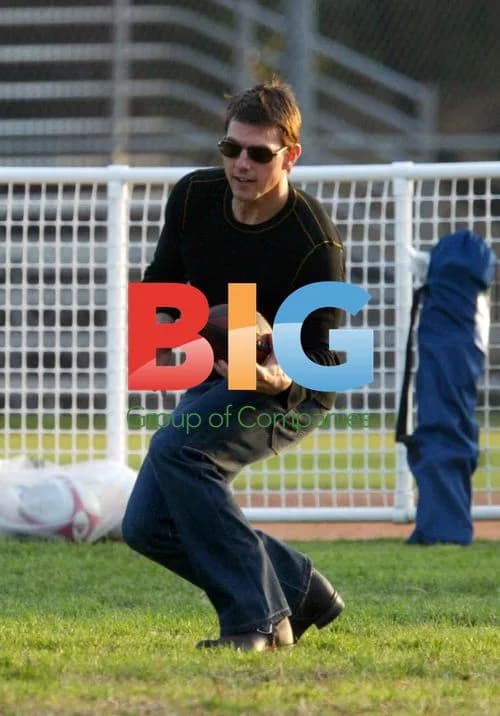 Tom Cruise at Isabella's Soccer Game