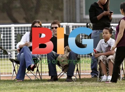 Tom Cruise & Katie Holmes at Isabella's Soccer Game