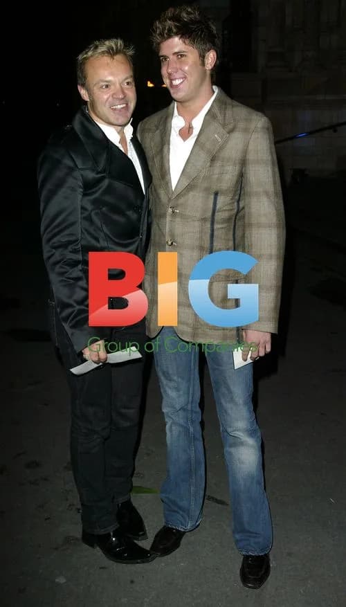 Graham Norton and partner at 'Harry Potter' premiere party