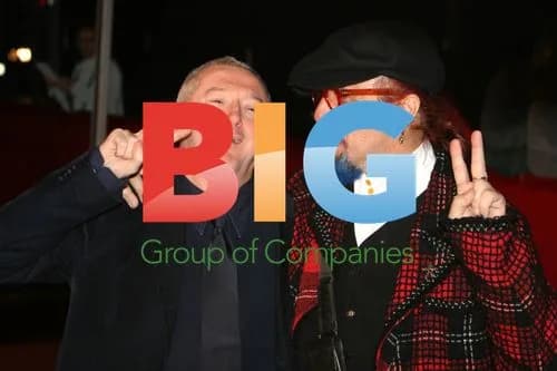 Louis Walsh at 'An Audience with Joan Rivers'