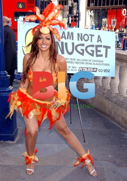Jodie Marsh Unveils PETA Ad Campaign