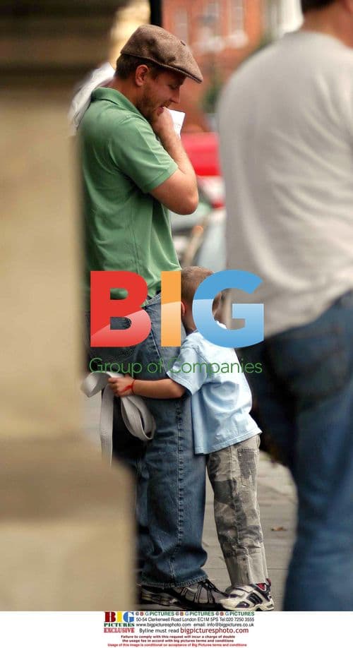 Guy Ritchie Comforts Upset Rocco at Martial Arts Class