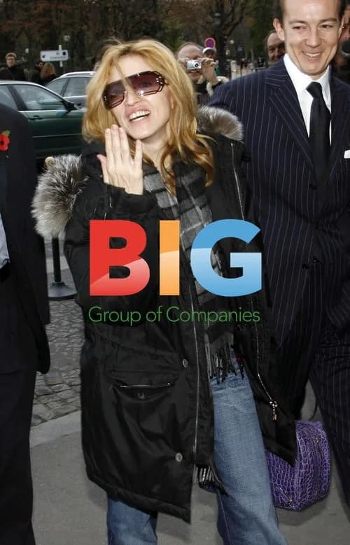 Madonna Arriving at Hotel Crillon in Paris