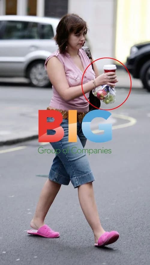 Charlotte Church Arrives at Radio 1 in Slippers