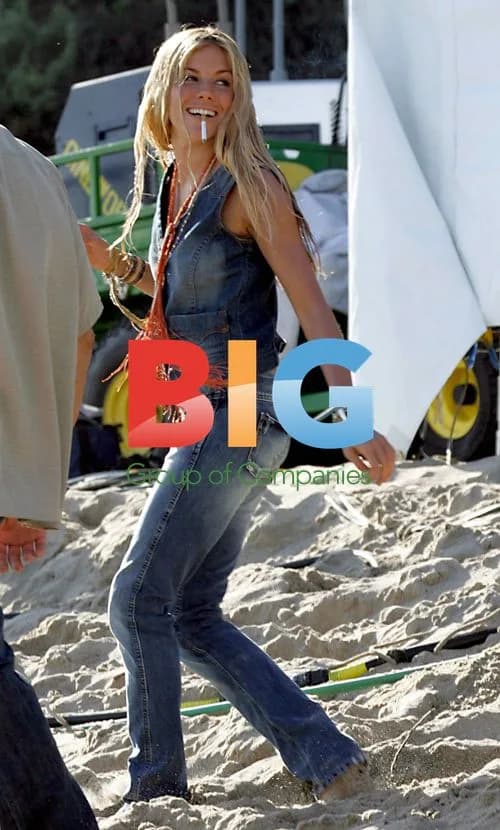 Sienna Miller on the Beach