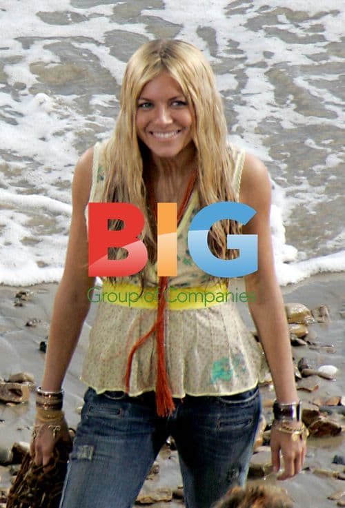 Sienna Miller's Beach Photoshoot