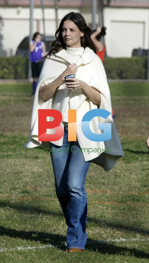 Katie Holmes at Connor Cruise's Soccer Game