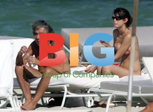 Roberto Cavalli Relaxing in Miami Beach