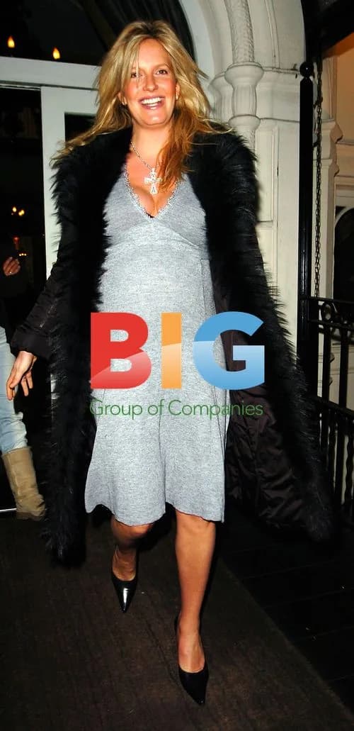 Rod Stewart and Penny Lancaster at Baglioni Hotel