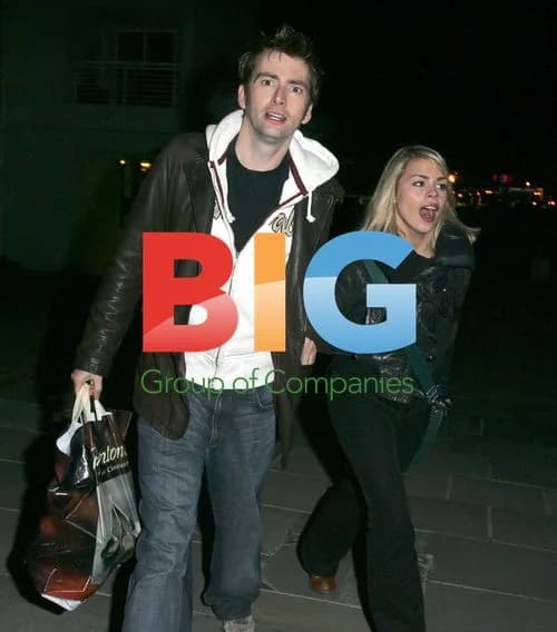 Billie Piper and David Tennant Turn on Cardiff Lights