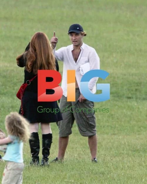 Jude Law and son Rafferty at football practice