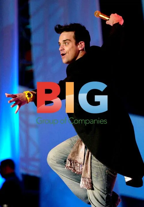 Robbie Williams Performing in Mexico City