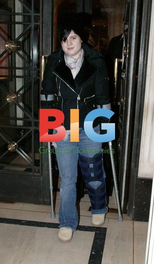 Kelly Osbourne and Sharon Leaving Kelly's Flat