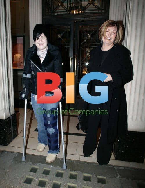 Kelly Osbourne and Sharon Leaving Flat