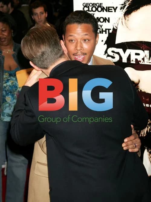 Matt Damon and Terrence Howard at 'Syriana' premiere