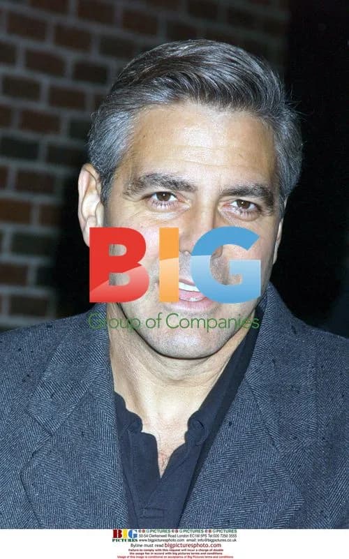 George Clooney at Letterman Taping