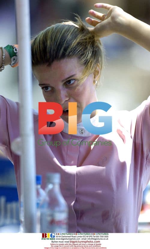 Athina Roussell and Alvaro de Miranda at Buenos Aires jump event