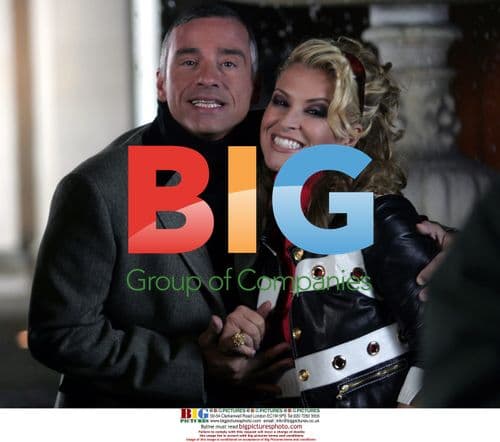 Anastacia and Eros Ramazzotti on Music Video Set