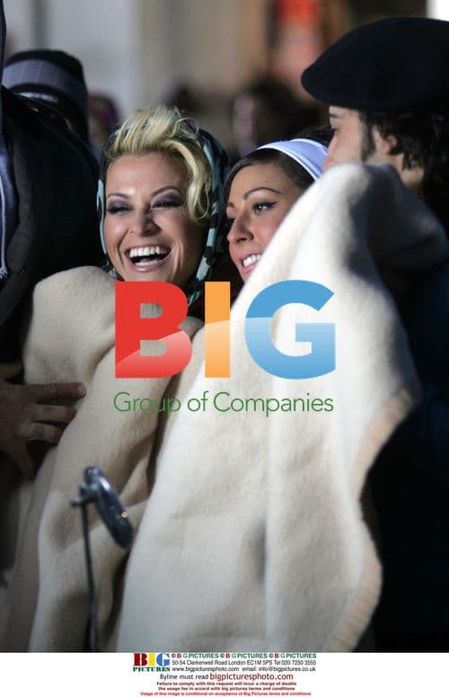 Anastacia and Eros Ramazzotti on Music Video Shoot