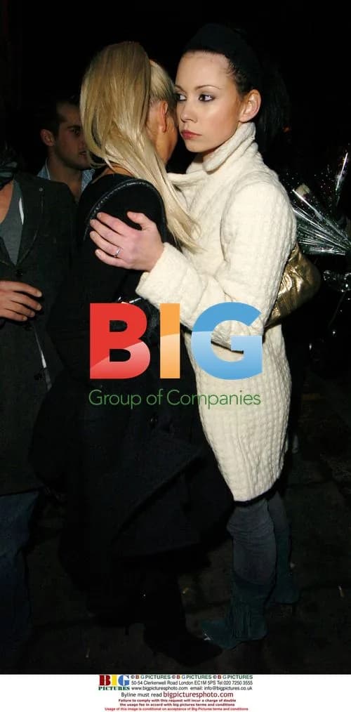Sarah Harding out at Boujis club
