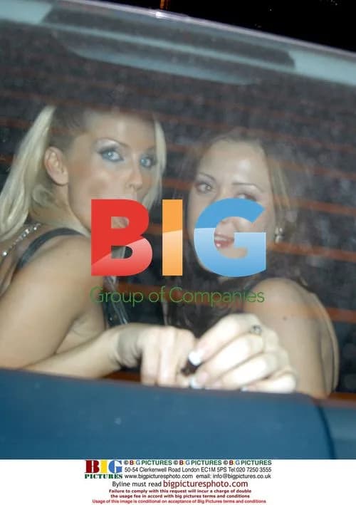 Sarah Harding Gives Cheeky Goodbye After Night Out
