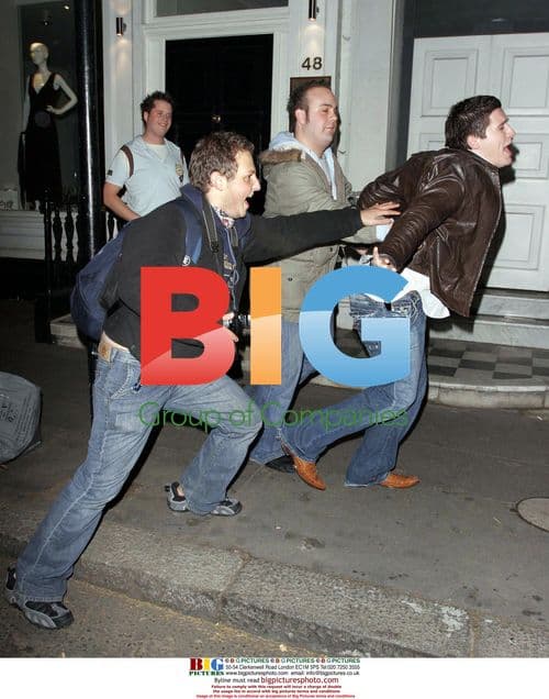 Big Brothers Craig Coates and Friend at Beat Bullying Fundraiser