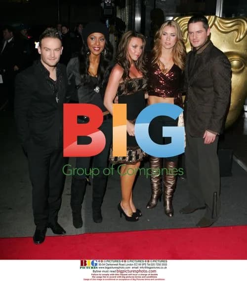 Liberty X at ChildrenÕs BAFTA Awards