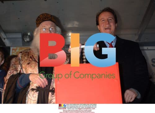 David Cameron at Witney Christmas Lights